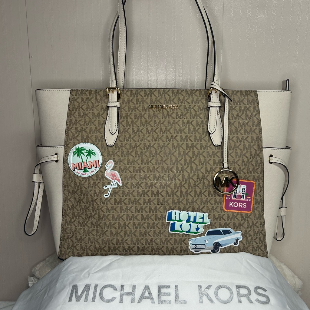 Michael Kors Gilly Miami Limited Edition Logo Tote Nwot